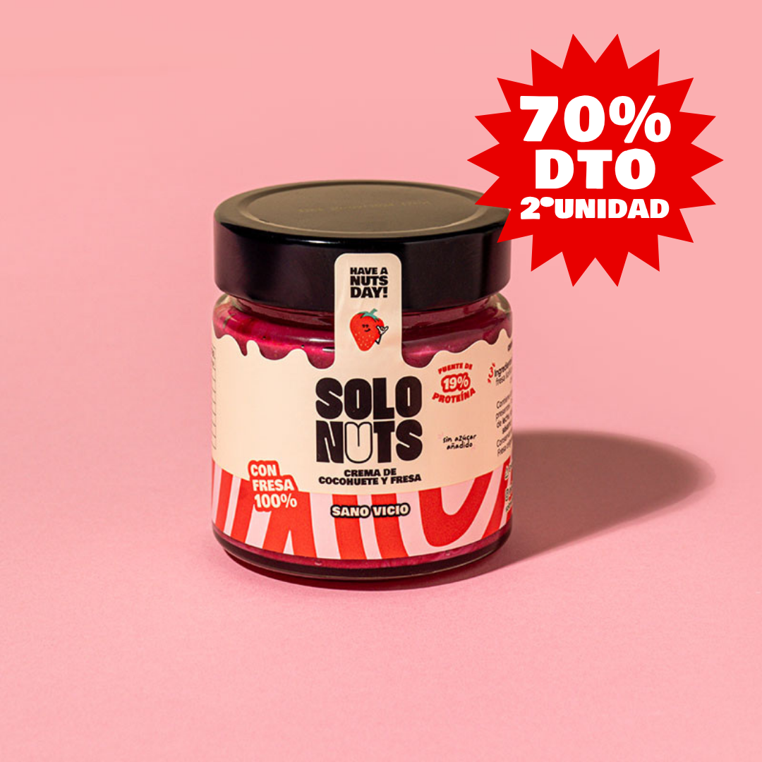 CREMA CACAHUETE Y FRESA